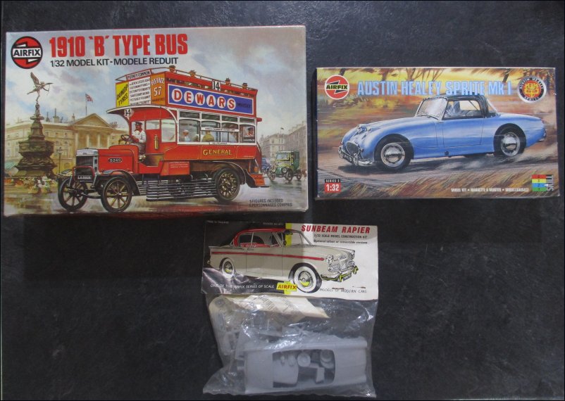 My Quest For Airfix 1/32 Cars, Buses and Trucks plus 1/16 Motorbikes -  Vehicle Discussion 